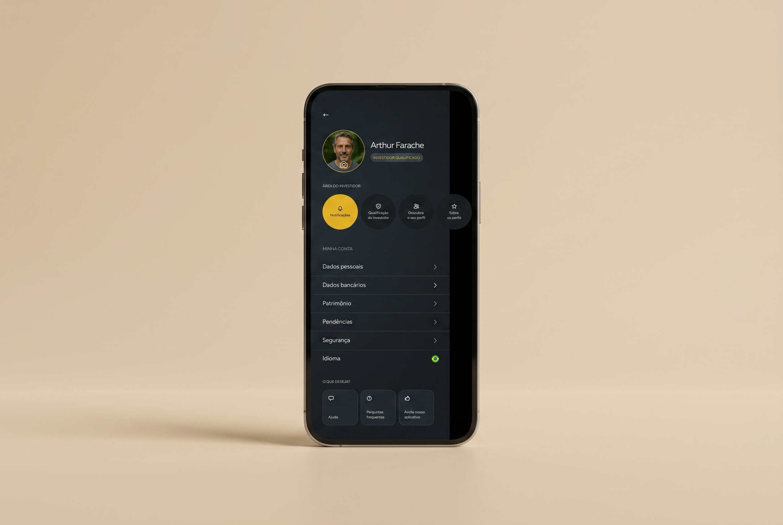 Fase 3 — Wallet e Perfil — 3