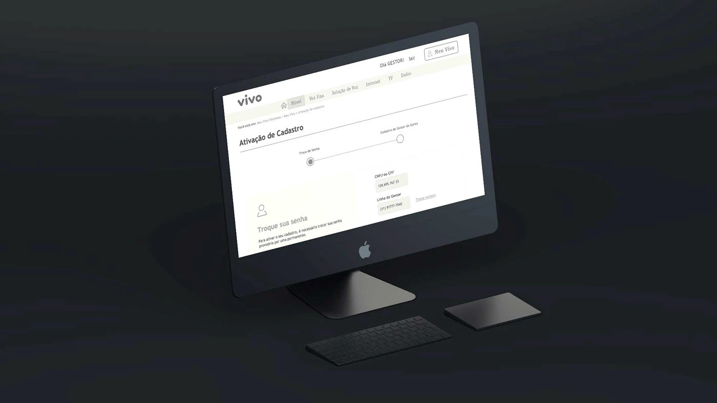 Vivo Empresa Digitalização — capa