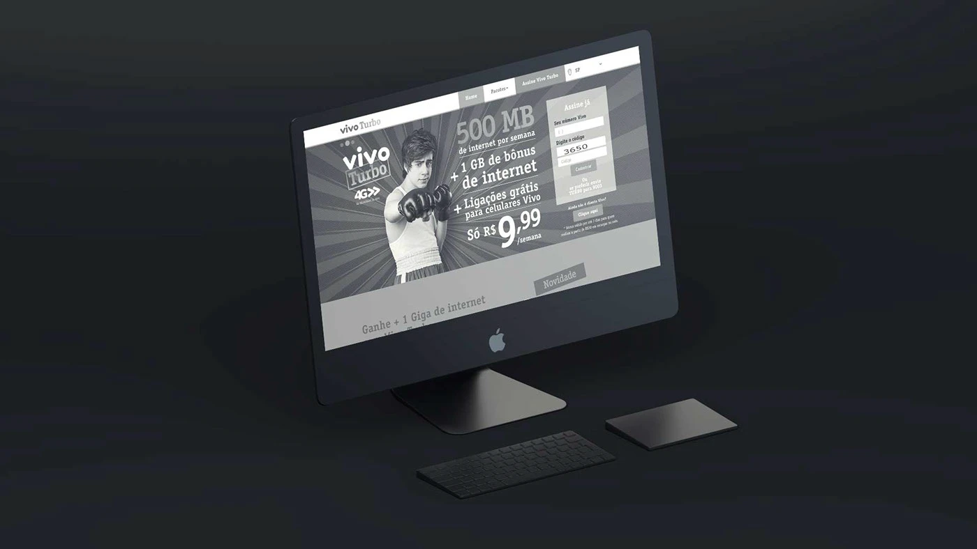 Vivo Turbo — capa